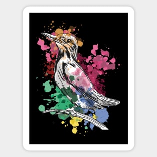 Watercolor Bird Magnet